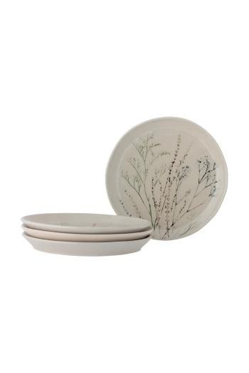 Sada tanierov Bloomingville Bea 27,5 x 3 cm 4-pak béžová farba