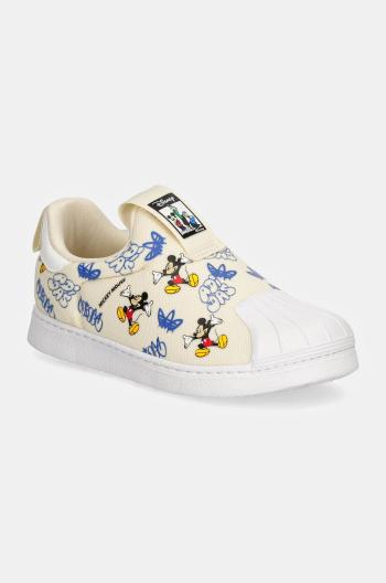 Detské tenisky adidas Originals SUPERSTAR 360 béžová farba, IG6856