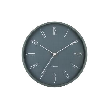 Karlsson 5988GR dizajnové nástenné hodiny sivá, pr. 30 cm
