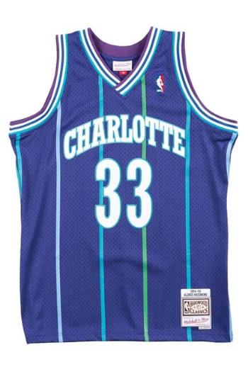 Mitchell & Ness Charlotte Hornets #33 Alonzo Mourning Swingman Jersey purple - M