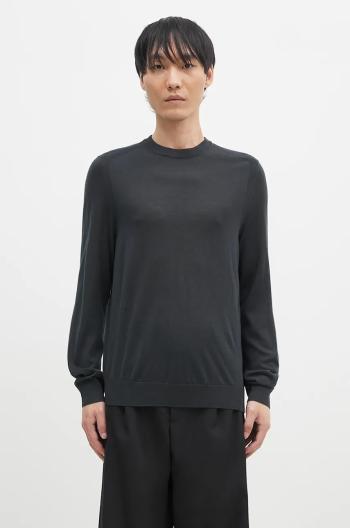 Vlnený sveter Paul Smith pánsky, šedá farba, tenký, M1R-562X-M02093