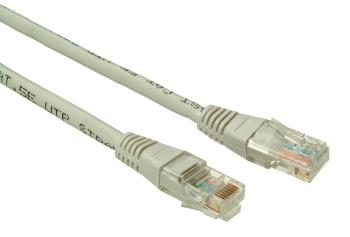 SOLARIX patch kábel CAT6 UTP PVC 10m šedý non-snag proof