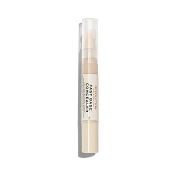 Makeup Revolution  Fast Base Concealer - C3  Korektory & korektory očných vačkov Béžová