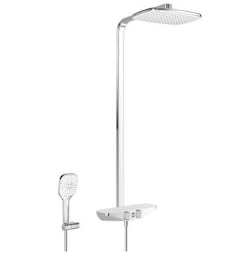 HANSA HANSA - Emotion Sprchový set Wellfit s termostatom, 36x22 cm, biela/chróm 5865017282