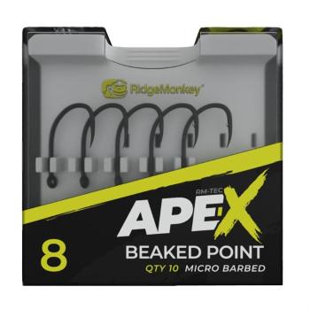 Horog RidgeMonkey Ape-X Beaked Point Barbed 10db