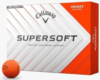 Callaway Supersoft 2025 Matte Orange Basic Golfové lopty