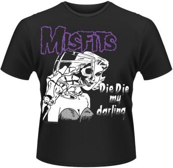 Misfits Tričko Die Die My Darling Black L