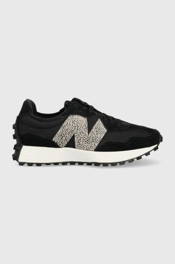 Tenisky New Balance 327 čierna farba, WS327PH