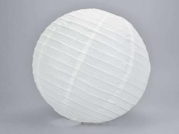 Papír lampion fehér 30cm