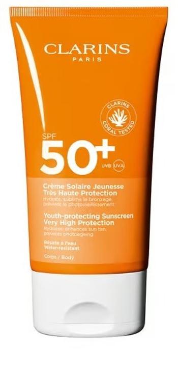 Clarins Opaľovací krém SPF 50+ (Youth-protecting Sunscreen) 150 ml