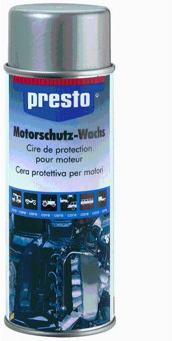 PRESTO Ochranný vosk na ochranu motorov 400 ml