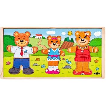 WOODY DRESS UP YOUR BEAR FAMILY Fa kirakó, mix, méret