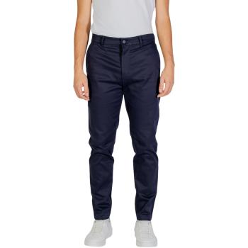 Calvin Klein Jeans  SATEEN STRETCH K10K113423  Nohavice Modrá