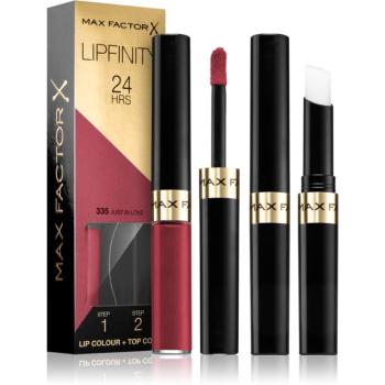 Max Factor Lipfinity Lip Colour hosszan tartó rúzs balzsammal árnyalat 335 Just In Love 4,2 g