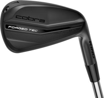 Cobra Golf King Forged Tec Black Pravá ruka 4-PW Stiff Oceľ Golfová palica - železá