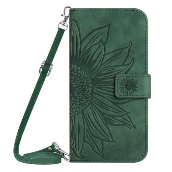 ART SUNFLOWER Peňaženkový obal so šnúrkou pre Honor Magic7 Lite 5G zelený