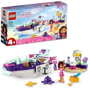 LEGO® Gabinin kúzelný domček 10786 Gabi a Rybomačka na luxusnej lodi (5702017424101)