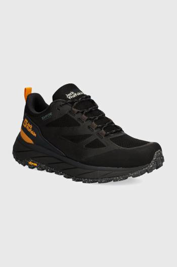 Topánky Jack Wolfskin Terraventure Texapore Low pánske, zelená farba, 4051621