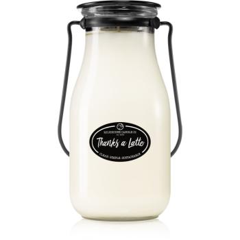 Milkhouse Candle Co. Creamery Thanks A Latte vonná sviečka Milkbottle 396 g