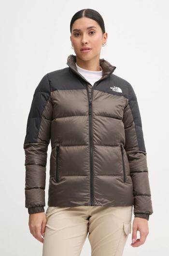 Páperová športová bunda The North Face Diablo 2.0 hnedá farba, zimná, NF0A89900BI1