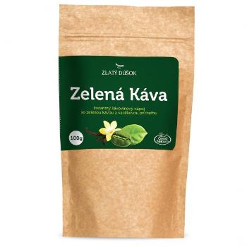 Good Nature Zlatý dúšok - Zelená káva s vanilkou 100 g