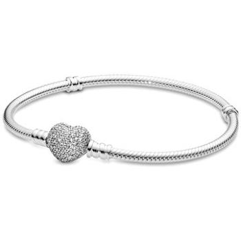 PANDORA 590727CZ-20 dĺžka: 20 cm, (925/1000, 15,09g) (5700302429428)