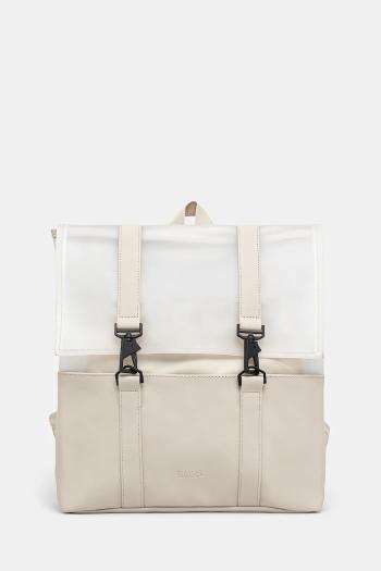 Ruksak Rains Split MSN Bag Mini W3 béžová farba, veľký, jednofarebná, 14290.107