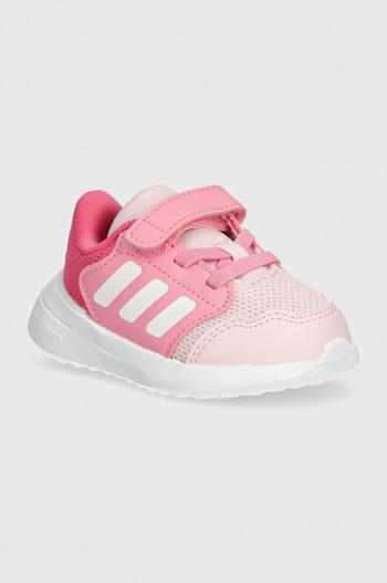 Detské tenisky adidas Tensaur Run 3.0 EL ružová farba, IH7781