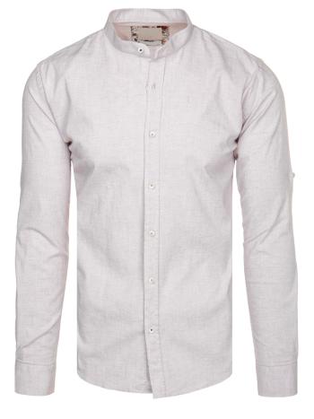 Košeľa pánska casual svetloružová Dstreet DX2647