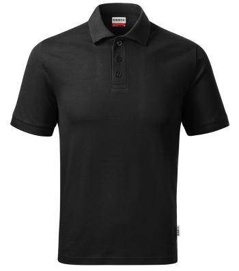 MALFINI Pánska polokošeľa Resist Heavy Polo - Čierna | XXXXL