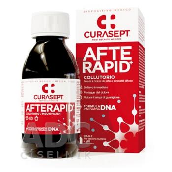 CURASEPT Afte rapid+ ústna voda 125 ml