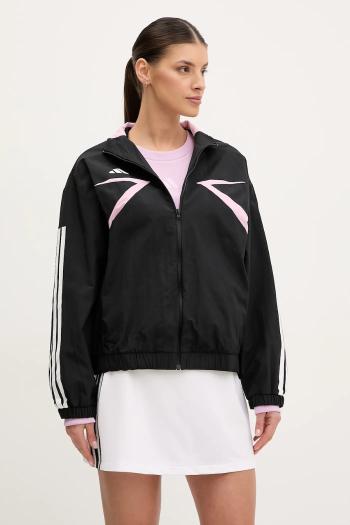 Bunda adidas Tiro čierna farba, prechodná, JG4142