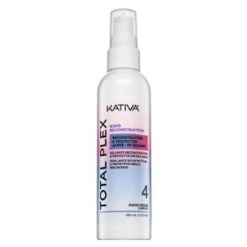 Kativa Total Plex Bond Reconstruction 4 Reconstructor & Protector Leave-In Sealant bezoplachová starostlivosť pre posilnenie vlasového vlákna 100 ml
