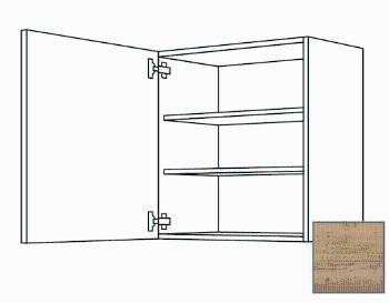 Kuchynská skrinka horní Naturel Sente24 s dvierkami 60x72x35 cm dub sierra 405.W601.L