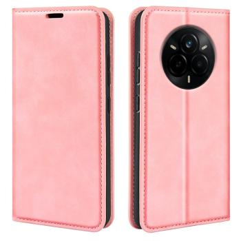 MAGNETIC Zaklápací kryt pre Realme 14 Pro+ ružový