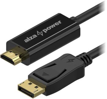 AlzaPower Core DisplayPort (M) na HDMI (M) 1,5 m čierny (APW-CBDPHDF15B)