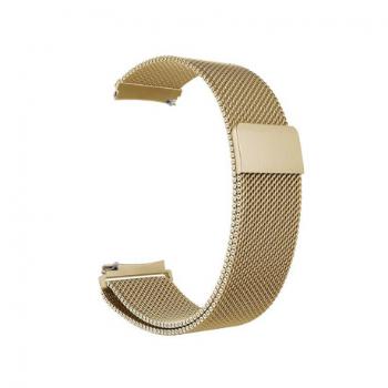 Bstrap Milanese remienok na Samsung Galaxy Watch 4 / 5 / 5 Pro / 6, gold (SSG016C03)