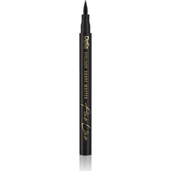 Delia Cosmetics Shape Master očná linka v pere odtieň Black 2 ml