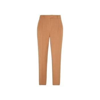 Only  Lenia Vika Pants - Toasted Coconut  Nohavice Hnedá