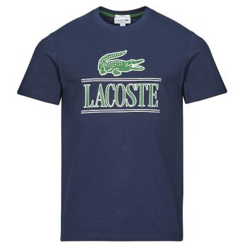 Lacoste  TH1218  Tričká s krátkym rukávom Námornícka modrá