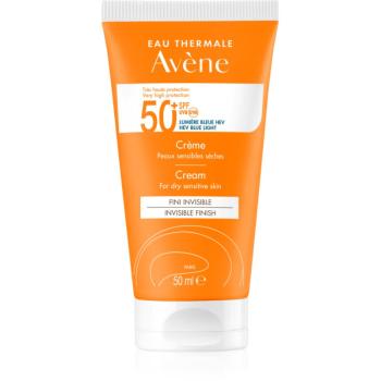 Avène Sun Invisible finish opaľovací krém na tvár SPF 50+ pre citlivú pleť 50 ml