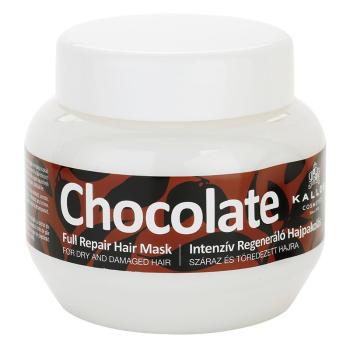 Kallos Kallos Classic Chocolate regeneračná maska pre suché a poškodené vlasy 275 ml