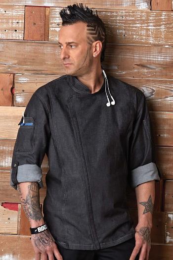 CHEF WORKS Kuchársky rondon Chef Works na zips EXDZ001  Čierna,XXL