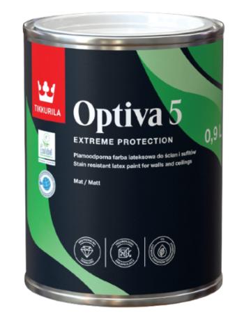OPTIVA 5 MATT - Umývateľná farba s matným efektom (zákazkové miešanie) TVT F306 - sorbet 9 l
