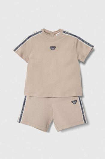 Sada pre bábätká Emporio Armani béžová farba