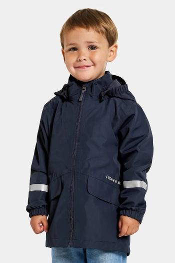 Detská bunda Didriksons NORMA KIDS JKT tmavomodrá farba, 505264