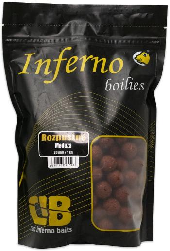 Carp inferno rozpustné boilies hot line medúza - 1 kg 20 mm