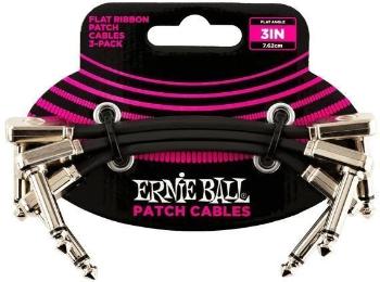 Ernie Ball P06220 7,5 cm Zalomený - Zalomený Patch kábel