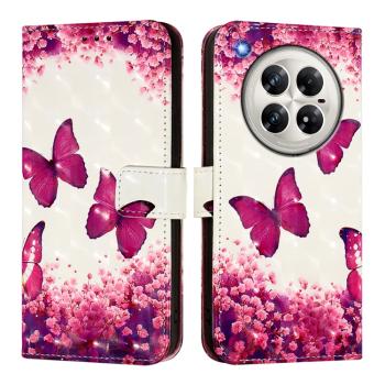 ART Peňaženkový kryt pre Infinix Zero 40 5G PINK BUTTERFLY