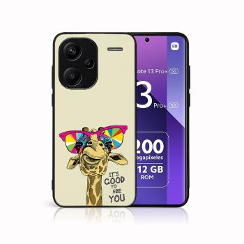 MY ART Ochranný obal pre Xiaomi Redmi Note 13 Pro+ 5G GIRAFFE (180)